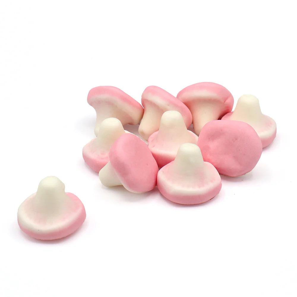 Pink Foam Mushrooms (GF) (DF)