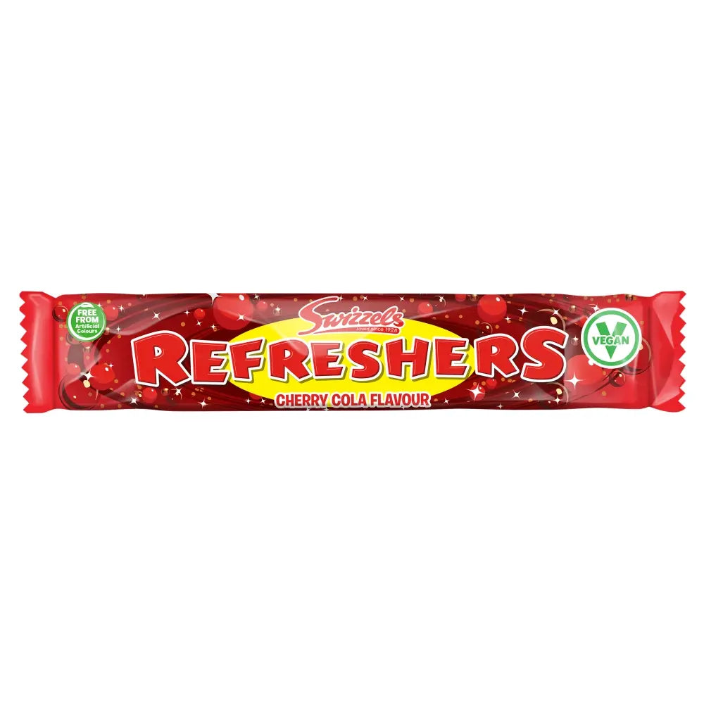 Swizzels Cherry Cola Refreshers Chew Bar (DF) (V) (VG)