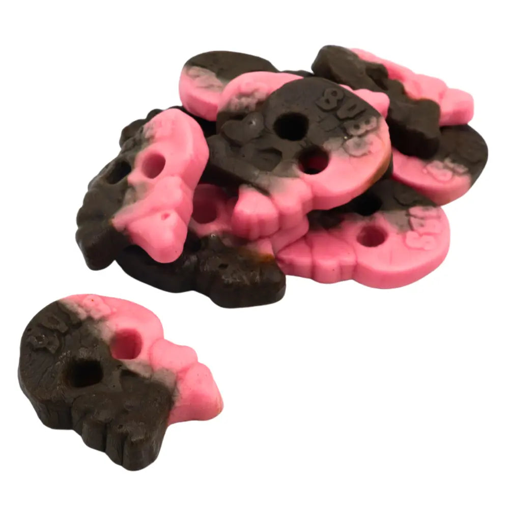 BUBS Liquorice & Raspberry Skulls (V) (VG)