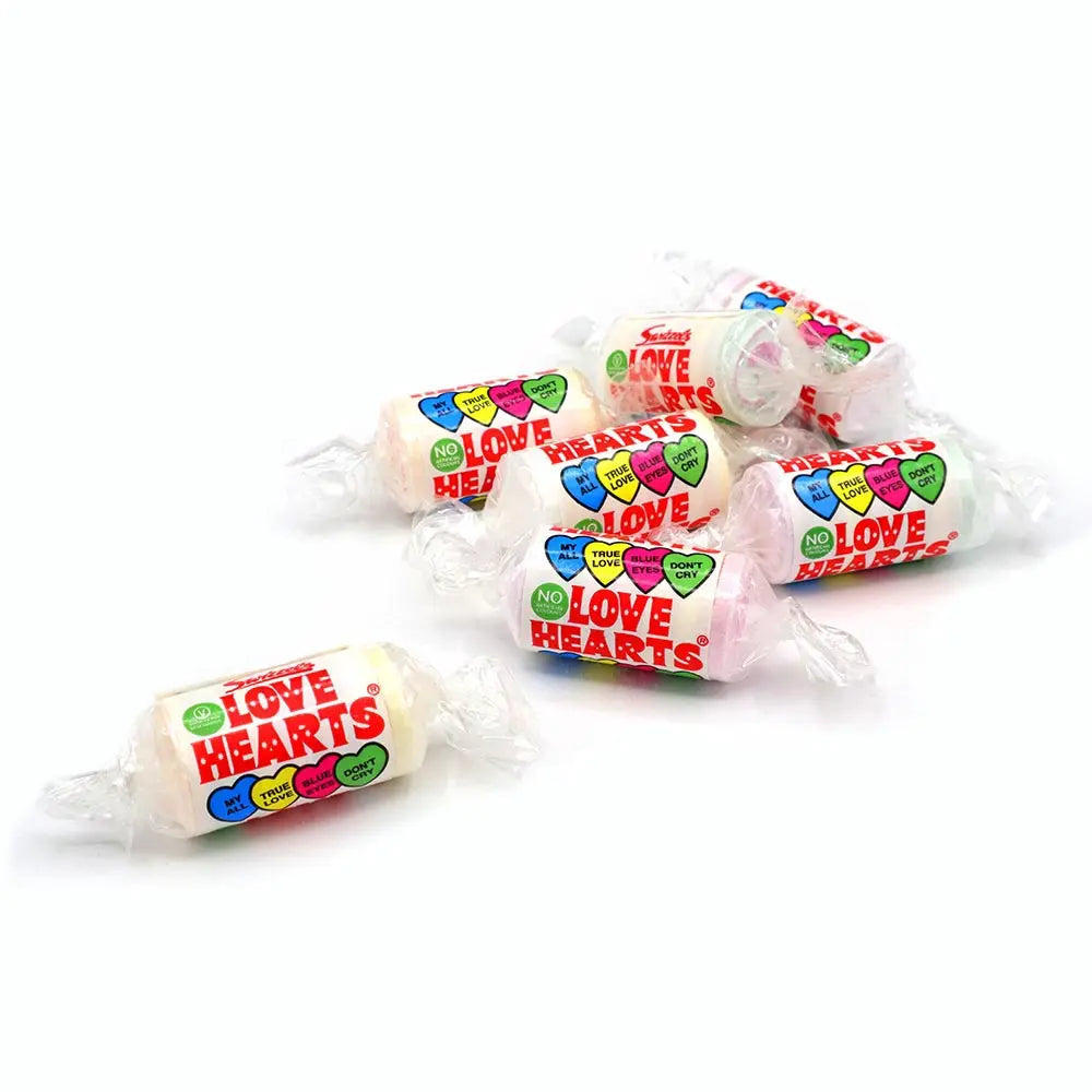 Swizzels Love Hearts Mini Rolls (DF) (V) (VG)