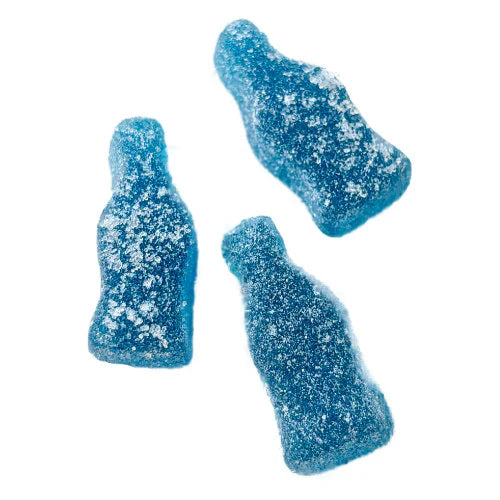 Fizzy Blue Gummy Bottles (H)